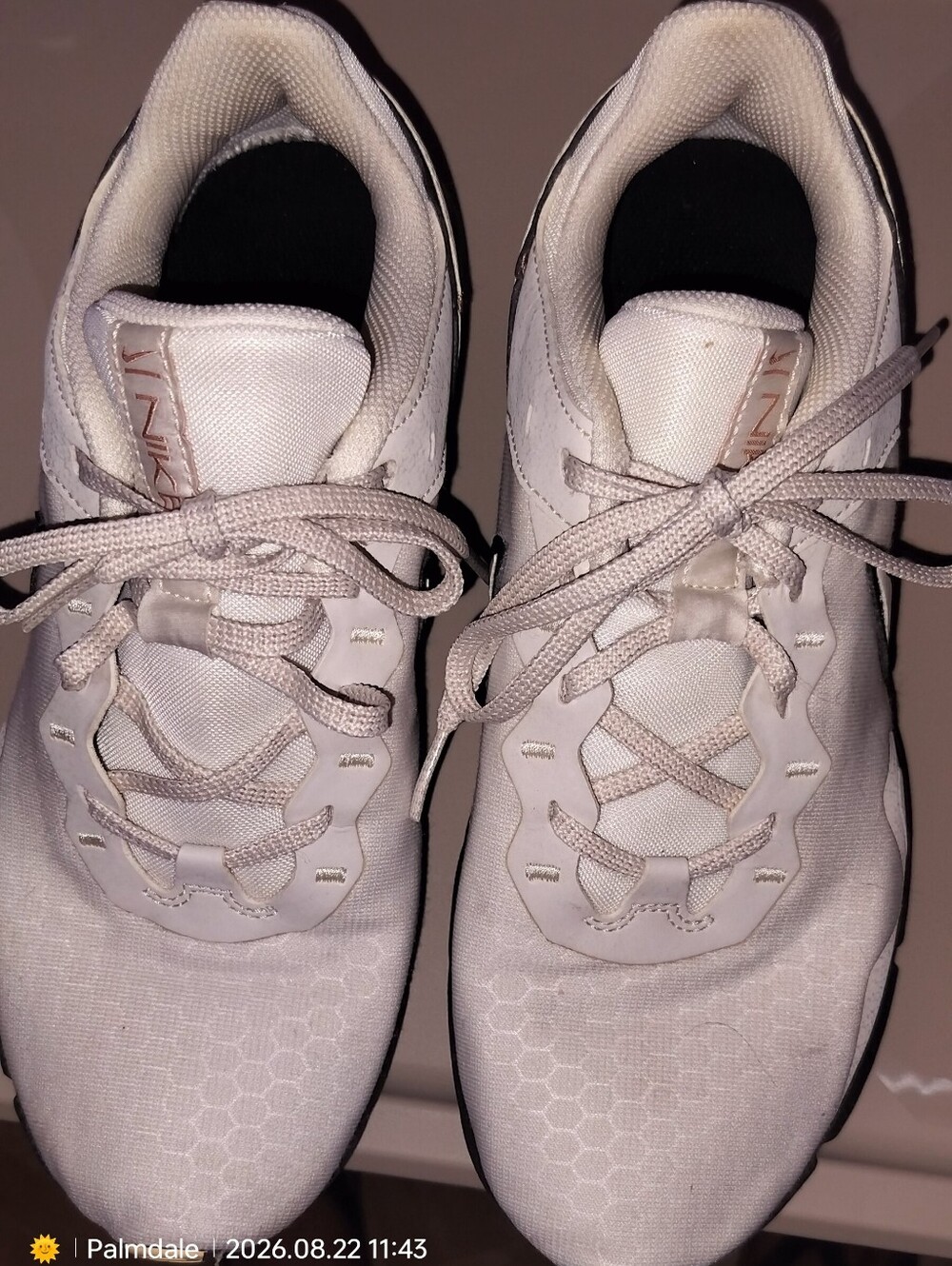 Women's White Athletic Sneakers - Lightweight Comfort